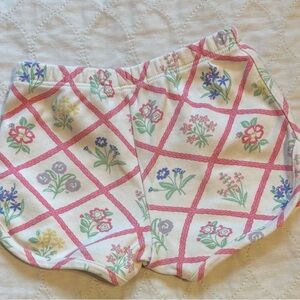 The Beaufort Bonnet Company Pink Floral Kids Shorts